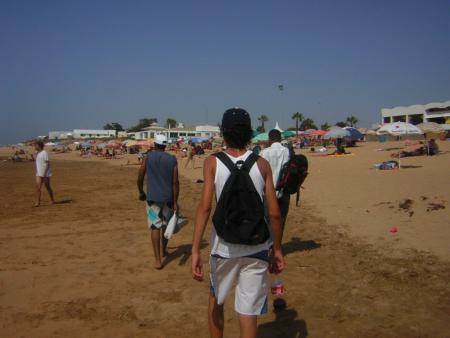on quitte la plage